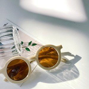 NWT Trendy Kids Round Matte Sunglasses